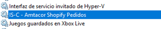 Servicio de Windows